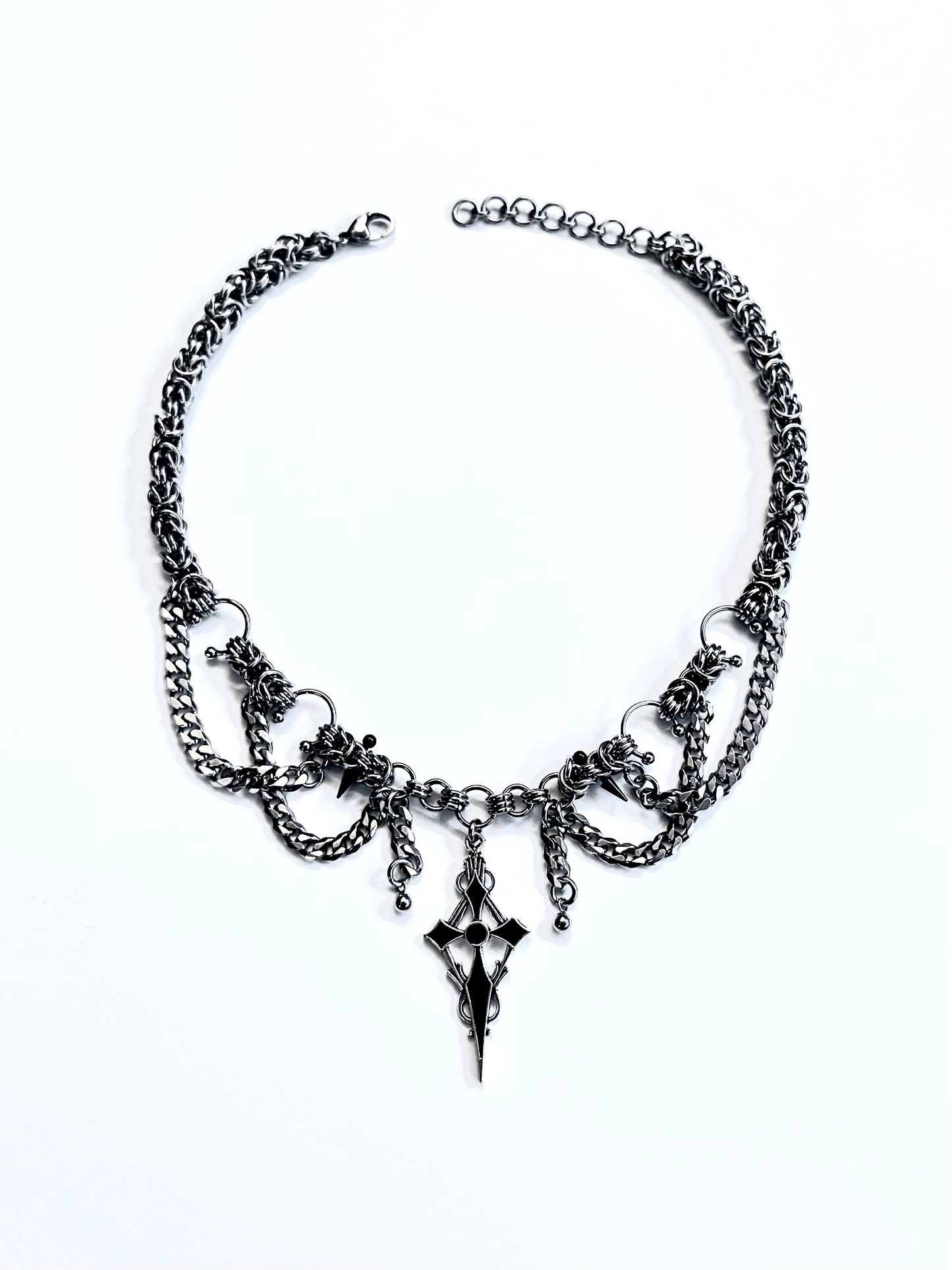 Vampyre Cross Necklace