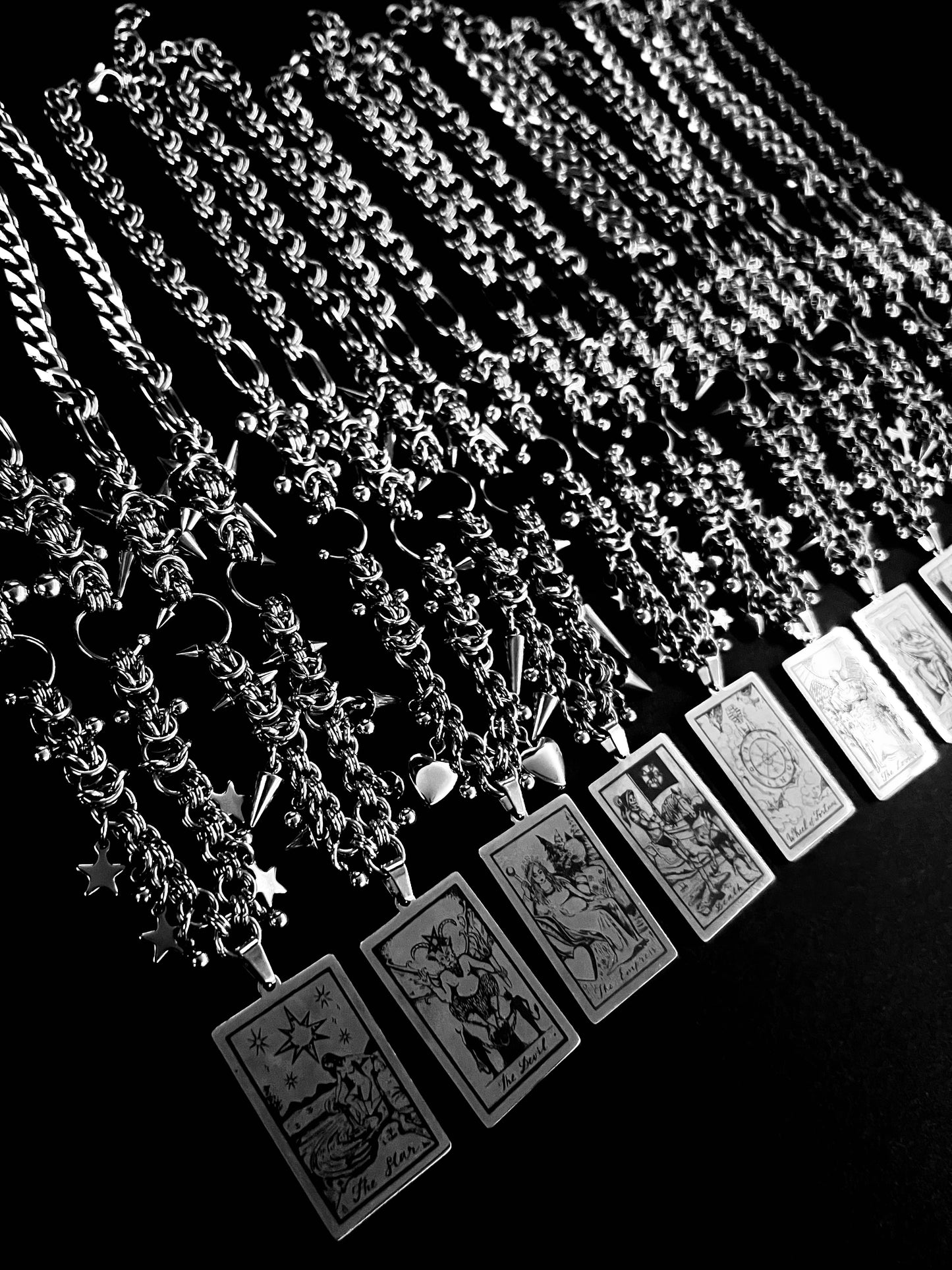 Tarot Necklace Collection