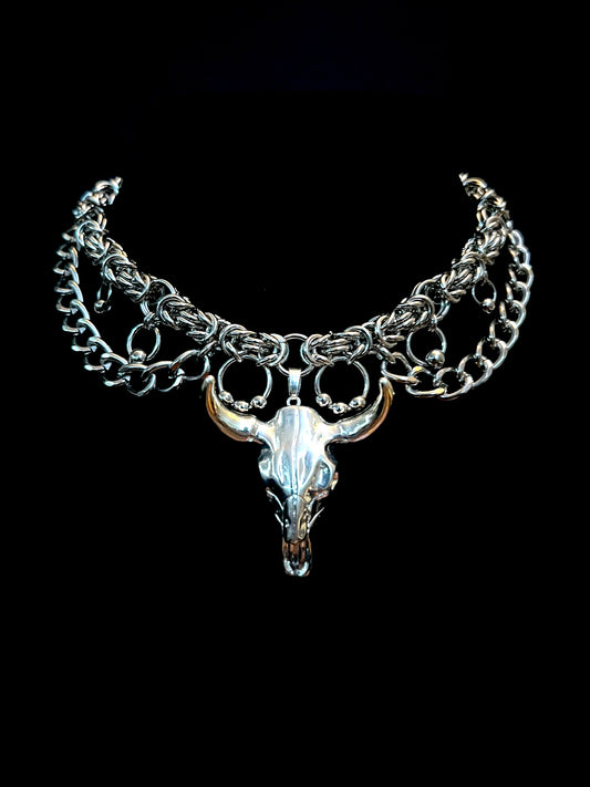 BullSkull Necklace